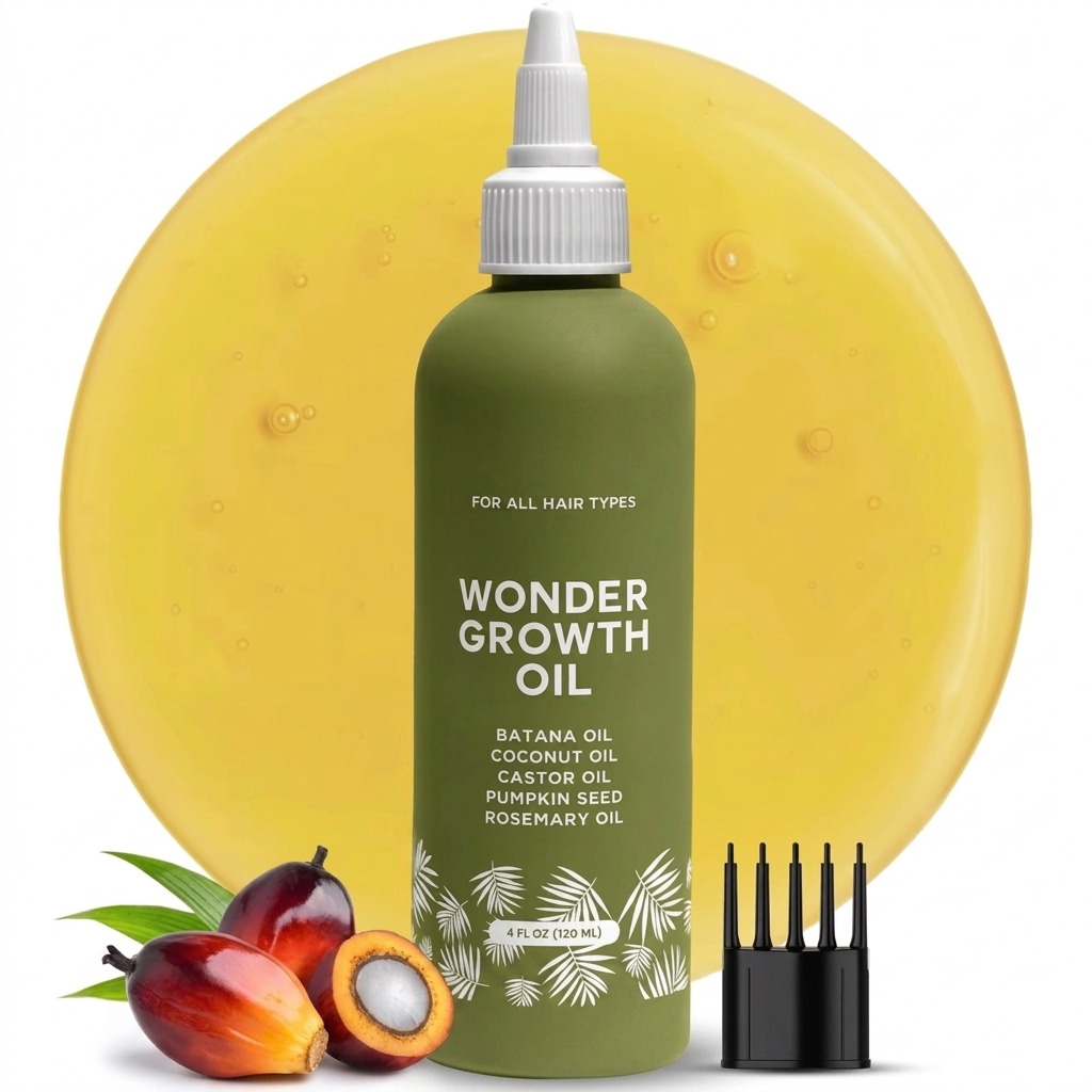 Glowic Wonder Growth Oil | Natural Hair Growth Treatment